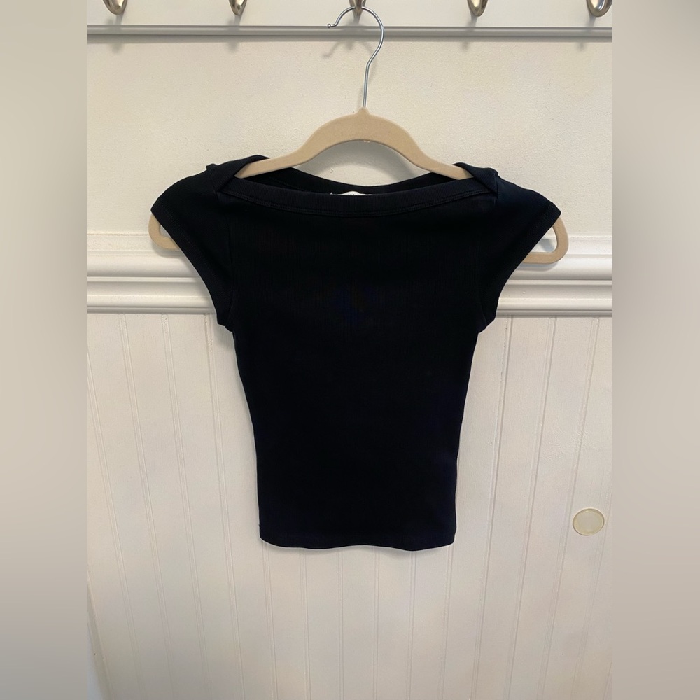 Zara Elegant Black Top
